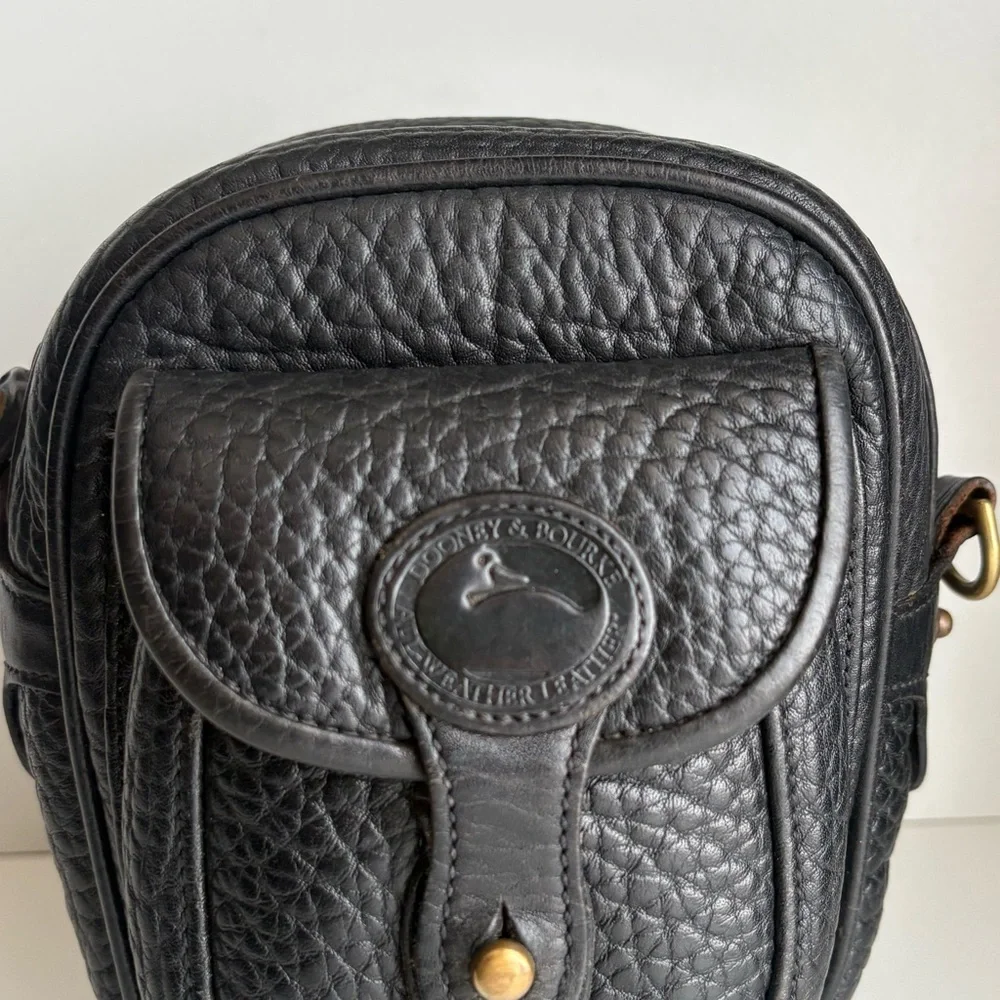 Dooney and Bourke awl Leather Mini Explorer Bag Crossbody Bag - Picture 11 of 16